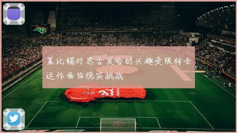 莱比锡对恩古莫哈的兴趣受限转会运作面临现实挑战